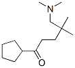 CAS#: 3853-19-8， 1-Cyclopentyl-5-Dimethylamino-4,4-Dimethylpentan-1-One
