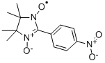 structure of CAS# 38582-73-9, 2-(4-Nitrophenyl)-4,4,5,5-Tetramethylimidazoline-3-Oxide-1-Oxyl;4,5-Dihydro-4,4,5,5-Tetramethyl-2-(4-Nitrophenyl)-1H-Imidazol-1-Yloxy-3-Oxide 4-Nitrophenylnitronyl Nitroxide P-NPNN;2-(4-NITROPHENYL)-4,4,5,5-TETRAMETHYLIMIDAZOLINE-3-OXIDE-1-OXYL, FREE RADICAL;2-(4-Nitrophenyl)-4,4,5,5-Tetramethylimidazoline-3-Oxide-1-Oxyl  4,5-DIHYDRO-4,4,5,5-TETRAMETHYL-2-(4-NITROPHENYL)-1H-IMIDAZOL-1-YLOXY-3-OXIDE