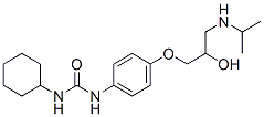 CAS#: 38649-70-6， 1-Cyclohexyl-3-[4-[2-Hydroxy-3-(Propan-2-Ylamino)Propoxy]Phenyl]Urea