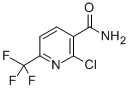 structure of CAS# 386704-05-8, 2-Chloro-6-(Trifluoromethyl)Nicotinamide;2-Chloro-6-(Trifluoromethyl)Pyridine-3-Carboxamide