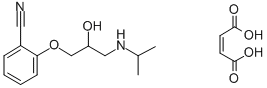 CAS#: 38791-51-4， 3-(2-Hydroxy-3-((1-methylethyl)amino)propoxy)benzonitrile fumarate (1:1)