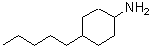 structure of CAS# 38793-01-0, 4-Pentylcyclohexanamine;CYCLOHEXANAMINE,4-PENTYL-