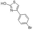 structure of CAS# 3884-34-2, 4-(4-Bromophenyl)-2-Hydroxy-Thiazole;4-(4-BROMOPHENYL)-2-HYDROXY-THIAZOLE;4-(4-Bromophenyl)-2-Thiazolol;4-(4-BROMOPHENYL)THIAZOL-2-OL