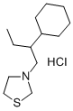 CAS#: 38920-83-1， 3-(2-Cyclohexylbutyl)-1,3-Thiazolidine Hydrochloride