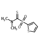 CAS 登录号：38944-97-7， (二甲基氨基)(2-噻吩基磺酰基)甲硫酮