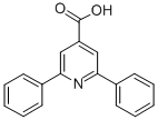 structure of CAS# 38947-57-8, 2,6-Diphenylisonicotinic Acid;2 6-DIPHENYLISONICOTINIC ACID  97