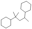 structure of CAS# 38970-72-8, 2,4-Dicyclohexyl-2-Methylpentane;(3-Cyclohexyl-1,1-Dimethyl-Butyl)Cyclohexane;(3-Cyclohexyl-1,1-Dimethylbutyl)Cyclohexane;(4-Cyclohexyl-2-Methyl-Pentan-2-Yl)Cyclohexane