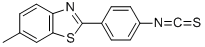 CAS 登录号：38985-69-2， 2-(4-异硫氰酸基-苯基)-6-甲基-苯并噻唑