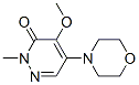 CAS#: 39030-44-9， 4-Methoxy-2-Methyl-5-Morpholin-4-Ylpyridazin-3-One
