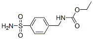 structure of CAS# 39148-61-3, Ethyl N-[(4-Sulfamoylphenyl)Methyl]Carbamate;N-[(4-Sulfamoylphenyl)Methyl]Carbamic Acid Ethyl Ester;N-(4-Sulfamoylbenzyl)Carbamic Acid Ethyl Ester;Zinc04206718