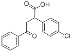 structure of CAS# 39206-70-7, 2-(4-Chlorophenyl)-4-Oxo-4-Phenylbutanoic Acid;2-(4-CHLOROPHENYL)-4-OXO-4-PHENYLBUTANOIC ACID
