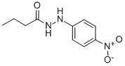 CAS 登录号：39209-14-8， N'-(4-硝基苯基)丁烷酰肼