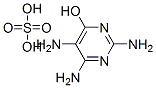 结构式 CAS# 39267-74-8, 6-羟基-2,4,5-三氨基嘧啶硫酸盐