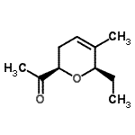 CAS#: 393530-60-4， 1-[(2R,6R)-6-Ethyl-5-Methyl-3,6-Dihydro-2H-Pyran-2-Yl]Ethanone