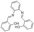 结构式 CAS# 3946-91-6, N,N'-二水杨醛-1,2-亚苯基二胺