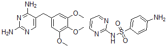CAS 登录号：39474-58-3， 甲氧苄啶-磺胺嘧啶混合物