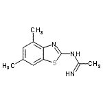 CAS#: 395065-75-5， N-(4,6-Dimethyl-1,3-Benzothiazol-2-Yl)Ethanimidamide