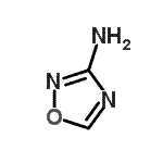 structure of CAS# 39512-64-6, 1,2,4-Oxadiazol-3-Amine;1,2,4-oxadiazol-3-amine