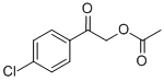 structure of CAS# 39561-82-5, 2-(4-Chlorophenyl)-2-Oxoethyl Acetate;2-(4-Chlorophenyl)-2-Oxoethyl Acetate