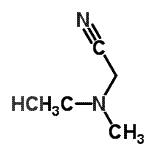 CAS#: 3976-11-2， (Dimethylamino)Acetonitrile Hydrochloride (1:1)
