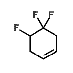 CAS 登录号：39763-15-0， 4,4,5-三氟环己烯