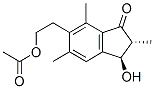 CAS#: 39765-77-0， 2-[(1R,2R)-1-Hydroxy-2,4,6-Trimethyl-3-Oxo-1,2-Dihydroinden-5-Yl]Ethyl Acetate