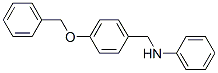 CAS 登录号：39860-75-8， N-[[4-(苯基甲氧基)苯基]甲基]苯胺