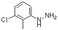 structure of CAS# 39943-64-1, (3-Chloro-2-Methylphenyl)Hydrazine;(3-chloro-2-methylphenyl)hydrazine;(3-Chloro-2-methyl-phenyl)-hydrazine;(3-chloro-2-methylphenyl)hydrazine hydrochloride