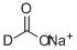 structure of CAS# 3996-15-4, Sodium Formate-D1