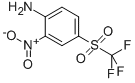 structure of CAS# 400-23-7, 2-Nitro-4-(Trifluoromethylsulfonyl)Aniline;2-NITRO-4-TRIFLUOROMETHANESULFONYL-PHENYLAMINE;2-Nitro-4-(Trifluoromethylsulfonyl)Benzenamine;2-Nitro-4-(Trifluoromethylsulfonyl)Anliline