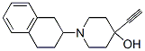 CAS 登录号：40066-82-8， 4-乙炔基-1-(1,2,3,4-四氢萘-2-基)哌啶-4-醇