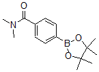 structure of CAS# 400727-57-3, 4-(N,N-Dimethylaminocarbonyl)phenylboronic acid, pinacol ester;N,N-DIMETHYL-4-(4,4,5,5-TETRAMETHYL-1,3,2-DIOXABOROLAN-2-YL)-BENZAMIDE;N,N-DIMETHYL-3-(4,4,5,5-TETRAMETHYL-1,3,2-DIOXABOROLAN-2-YL)BENZAMIDE;4-(N,N-DIMETHYLAMINOCARBONYL)PHENYLBORONIC ACID, PINACOL ESTER