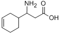 结构式 CAS# 40125-69-7, 3-氨基-3-(3-环己烯基)丙酸