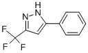 结构式 CAS# 4027-54-7, 5-苯基-3-(三氟甲基)吡唑