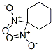 structure of CAS# 4028-15-3, Dinitrocyclohexane;Cyclohexane, 1,1-Dinitro-