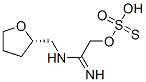 CAS 登录号：40283-83-8， 硫代硫酸氢 S-[2-亚氨基-2-[[(四氢呋喃-2-基)甲基]氨基]乙基]酯