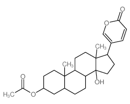 CAS#: 4029-66-7， 3b-(Acetyloxy)-14-Hydroxy-5b-Bufa-20,22-Dienolide