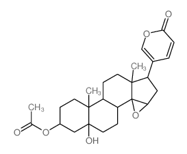 CAS#: 4029-68-9， 3b-(Acetyloxy)-14,15b-Epoxy-5-Hydroxy-5b-Bufa-20,22-Dienolide