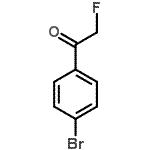 CAS#: 403-30-5， 1-(4-Bromophenyl)-2-Fluoroethanone