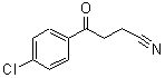 结构式 CAS# 40394-87-4, 4-(4-氯苯基)-4-氧代丁腈