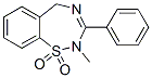CAS#: 40431-23-0， 2,5-Dihydro-2-Methyl-3-Phenyl-1,2,4-Benzothiadiazepine 1,1-Dioxide