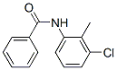 结构式 CAS# 40447-04-9, N-(3-氯邻甲苯基)苯甲酰胺