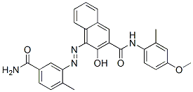 CAS#: 4047-75-0， 4-((2-Methyl-5-(aminocarbonyl)phenyl)azo)-3-hydroxy-N-(2-methyl-4-methoxybenzene)-2-naphthalenecarboxamide