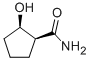 结构式 CAS# 40481-98-9, 顺式-2-羟基-1-环戊烷甲酰胺