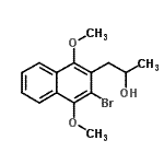 CAS#: 404908-62-9， 1-(3-Bromo-1,4-Dimethoxy-2-Naphthyl)-2-Propanol