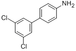 structure of CAS# 405058-01-7, 4-Amino-3',5'-Dichlorobiphenyl;Bm216