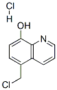结构式 CAS# 4053-45-6, 5-(氯甲基)-8-喹啉醇盐酸盐