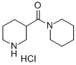 structure of CAS# 40576-21-4, Piperidino(3-Piperidinyl)Methanone Hydrochloride;1-Piperidyl-(3-Piperidyl)Methanone;3-Piperidinyl-(1-Piperidyl)Methanone;Piperidino-(3-Piperidyl)Methanone