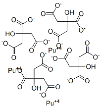 CAS 登录号：40580-46-9， 柠檬酸钚