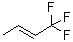 structure of CAS# 406-39-3, 1,1,1-Trifluoro-2-Butene;1,1,1-Trifluorobut-2-Ene 97%;1,1,1-TRIFLUORO-2-BUTENE 97%;1,1,1-Trifluorobut-2-Ene97%